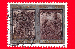 VATICANO - Usato - 1999 - Apertura Della Porta Santa In S. Pietro - Padre Misericordioso - 500 - Gebruikt
