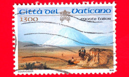 VATICANO - Usato - 1999 - Luoghi Santi Di Palestina - Monte Tabor - 1300 - Oblitérés