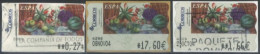 SPAIN- 2004, SAMMER GALLERY STAMPS LABELS SET OF 3, DIFFERENT VALUES, USED. - Oblitérés