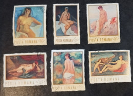 Romania Romana Rumänien - 1971 - NUDES - Mi 2946/51 - Used - Used Stamps