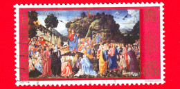 VATICANO - Usato - 2001 - La Cappella Sistina Restaurata - Il Discorso Della Montagna - 4000 L. - 2,07 - Gebraucht