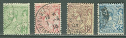 Monaco   22/25   Ob  TB    - Used Stamps