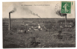 CPA 91 - ESSONNES (Essonne) - 27. Vue D'ensemble Des Papeteries (petite Animation) - Ed. Beaugeard - Essonnes