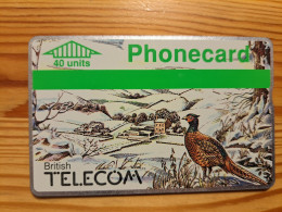 Phonecard United Kingdom - Bird, Pheasant - No Control Number - BT Emissions Commémoratives