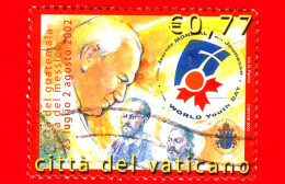 VATICANO - Usato - 2003 - Viaggi Di Giovanni Paolo II Nel 2002 - Guatemala E Messico - 0.77 - Oblitérés