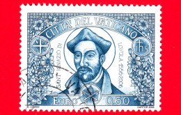 VATICANO - Usato - 2006 - Sant' Ignazio Di Loyola, Compagnia Di Gesù - 0,60 - Used Stamps