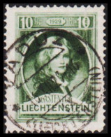 1929. LIECHTENSTEIN. Franz I As Child 10 Rp. (Michel 90) - JF544602 - Used Stamps