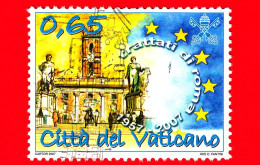 VATICANO - Usato - 2007 - 50º Anniversario Dei Trattati Di Roma - Italia - 0.65 - Usados