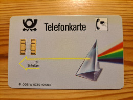 Phonecard Germany W 07.89. 10.000 Ex - W-Series : D. Bundespost Advertisement