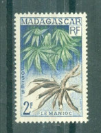 MADAGASCAR - N°332* MH Trace De Charnière SCAN DU VERSO - Produits Agricoles Locaux. - Unused Stamps