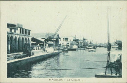 AFRICA - ERITREA - MASSAWA / MASSAUA - LA DOGANA - EDI. BELTRAMI - 1930s (12519) - Erythrée
