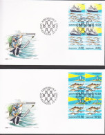 2002. DANMARK. Maritime Research Complete Set In 4blocks On FDC 25.9.2002.  (Michel 1316-1317) - JF544787 - Covers & Documents