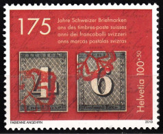 Suisse Helvetia 2457 Philatelie - Timbres Sur Timbres