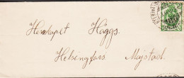 1902. FINLAND. 5 PEN On Small Envelope To Herskapet Häggs, Helsingfors Majstad Cancelled HELSINGFORS 23.XI... - JF544824 - Used Stamps