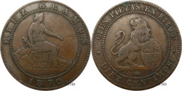 Espagne - Gouvernement Provisoire - 10 Centimos 1870 OM Faux D'époque - TTB/XF40 - Mon6500 - Primi Conii
