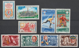 1968 - SPM - ANNEE COMPLETE AVEC POSTE AERIENNE * MLH - COTE = 113 EUR. - Full Years