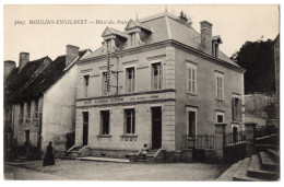 CPA 58 - MOULINS ENGILBERT (Nièvre) - 7607. Hôtel Des Postes (Moulin Engilbert) - Moulin Engilbert
