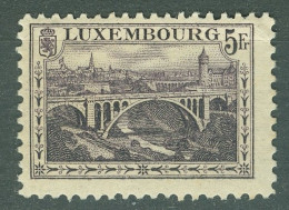 Luxembourg   134  * * B/TB Quasi TB  Cote 47 Euro   - Neufs