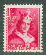 Luxembourg Yvert 246 Ou Michel 254 * TB - Unused Stamps