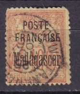 MADAGASCAR - 40 C. POSTE FRANCAISE  - Usati