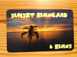 Prepaid Phonecard Spain, Sunset Eurocard - Other & Unclassified