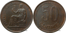 Espagne - République - 50 Centimos 1937 - TTB/XF45 - Mon6355 - 50 Centimos