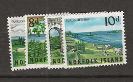 1964 MNH Norfolk Island Mi 53-56 Postfris** . - Norfolkinsel