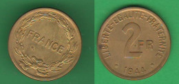 France Libre 2 Francs 1944 Francia - 2 Francs