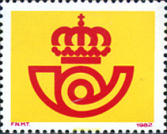 272372 MNH ESPAÑA Viñetas 1982 LOGO DE CORREOS - Unused Stamps