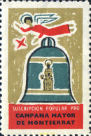 273457 MNH ESPAÑA Viñetas 1956 PRO CAMPANA MATOR DE MONTSERRAT - Unused Stamps