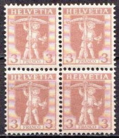 Switzerland MNH Stamp In A Block Of 4 Stamps - Nuovi