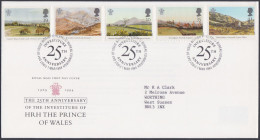 GB Great Britain 1994 FDC Investiture Of Prince Of Wales Charles, Royal, Royalty, Pictorial Postmark, First Day Cover - Covers & Documents