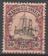 Marshall  Inselen   .    Michel   .   20     .     O     .      Gestempelt - Marshall