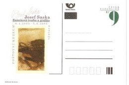 CDV PM 44 Czech Republic J. Saska Exhibition In The Post Muzeum 2005 - Moderne