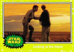 2015 Topps STAR WARS Journey To The Force Awakens "Jabba SLIME GREEN Starfield" Parallel #20 - Star Wars