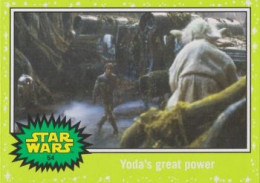 2015 Topps STAR WARS Journey To The Force Awakens "Jabba SLIME GREEN Starfield" Parallel #54 - Star Wars
