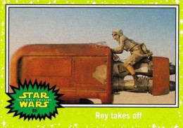 2015 Topps STAR WARS Journey To The Force Awakens "Jabba SLIME GREEN Starfield" Parallel #85 - Star Wars