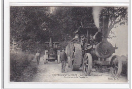 CHATEAUNEUF LA FORET : Service Des Transports - Routières De La Papeterie (tracteurs) - Bon état (traces) - Chateauneuf La Foret