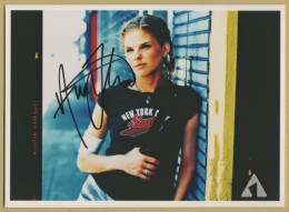 Ana Johnsson - Swedish Singer - Nice Signed Photo - 2000s - COA - Singers & Musicians