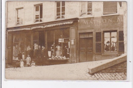 BRIEY : Carte Photo De Magasins - Très Bon état - Briey