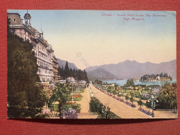 Cartolina Stresa - Grand Hotel Et Des Iles Borromées - Lago Maggiore - 1930 Ca. - Verbania