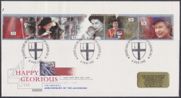 GB Great Britain 1992 FDC Queen Elizabeth II, Royal, Royalty, Pictorial Postmark, First Day Cover - Covers & Documents