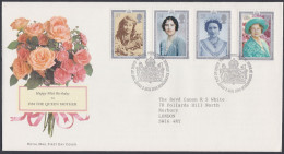 GB Great Britain 1990 FDC Queen Elizabeth, Queen Mother, Royal, Royalty, British, Pictorial Postmark, First Day Cover - Lettres & Documents