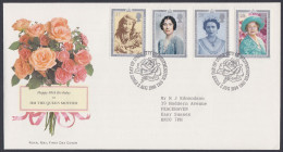 GB Great Britain 1990 FDC Queen Elizabeth, Queen Mother, Royal, Royalty, British, Pictorial Postmark, First Day Cover - Brieven En Documenten
