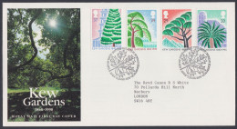 GB Great Britain 1990 FDC Kew Gardens, Tree, Trees, Nature, Pictorial Postmark, First Day Cover - Brieven En Documenten