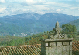 OLIVEIRA DO HOSPITAL - Vista Da Serra E Chaminé Em Granito Na ALDEIA DAS DEZ  - PORTUGAL - Coimbra