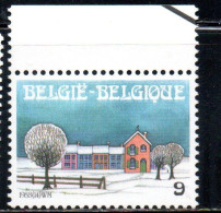 BELGIQUE BELGIE BELGIO BELGIUM 1988 CHRISTMAS NOEL NATALE WEIHNACHTEN NAVIDAD 9fr MNH - Neufs