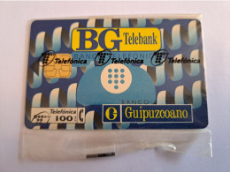 SPAIN/ ESPANA  CHIPCARD/  BG TELEBANK/ GUIPUZCOANO/  / MINT IN WRAPPER    **16604** - Basisuitgaven