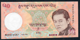 BHUTAN P31 50 NGULTRUM   2008    UNC. - Bhutan