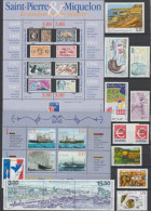 SPM - 1999 - ANNEE COMPLETE AVEC POSTE AERIENNE ** MNH - COTE YVERT = 58.5 EUR. - Años Completos